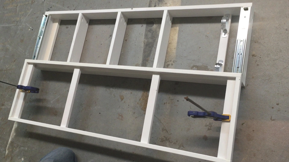 Full Length Mirror Sliding Beauty Storage Ana White